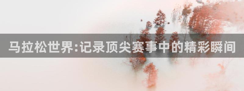 857体育赛事直播app：马拉松世界:记录顶尖赛事中的精彩瞬间